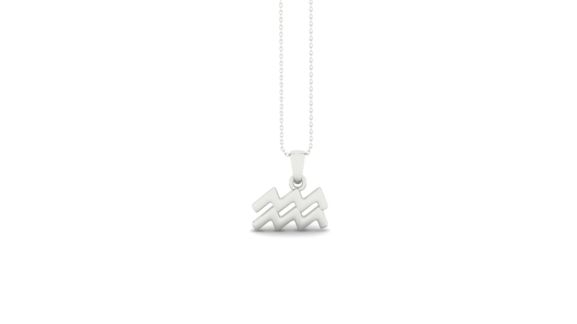 Silver mini necklaces (Select your sign)