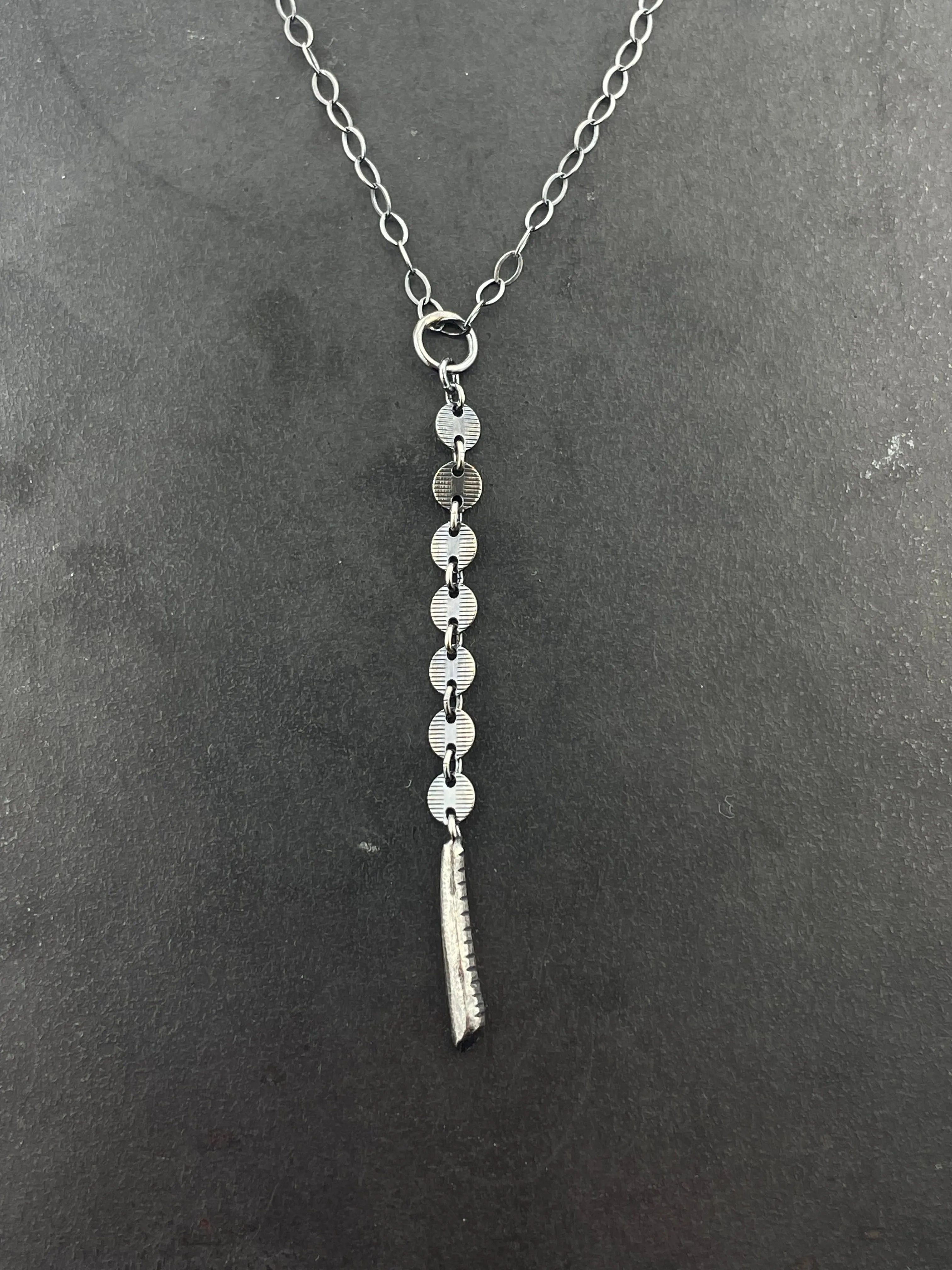 Simple elegant drop necklace