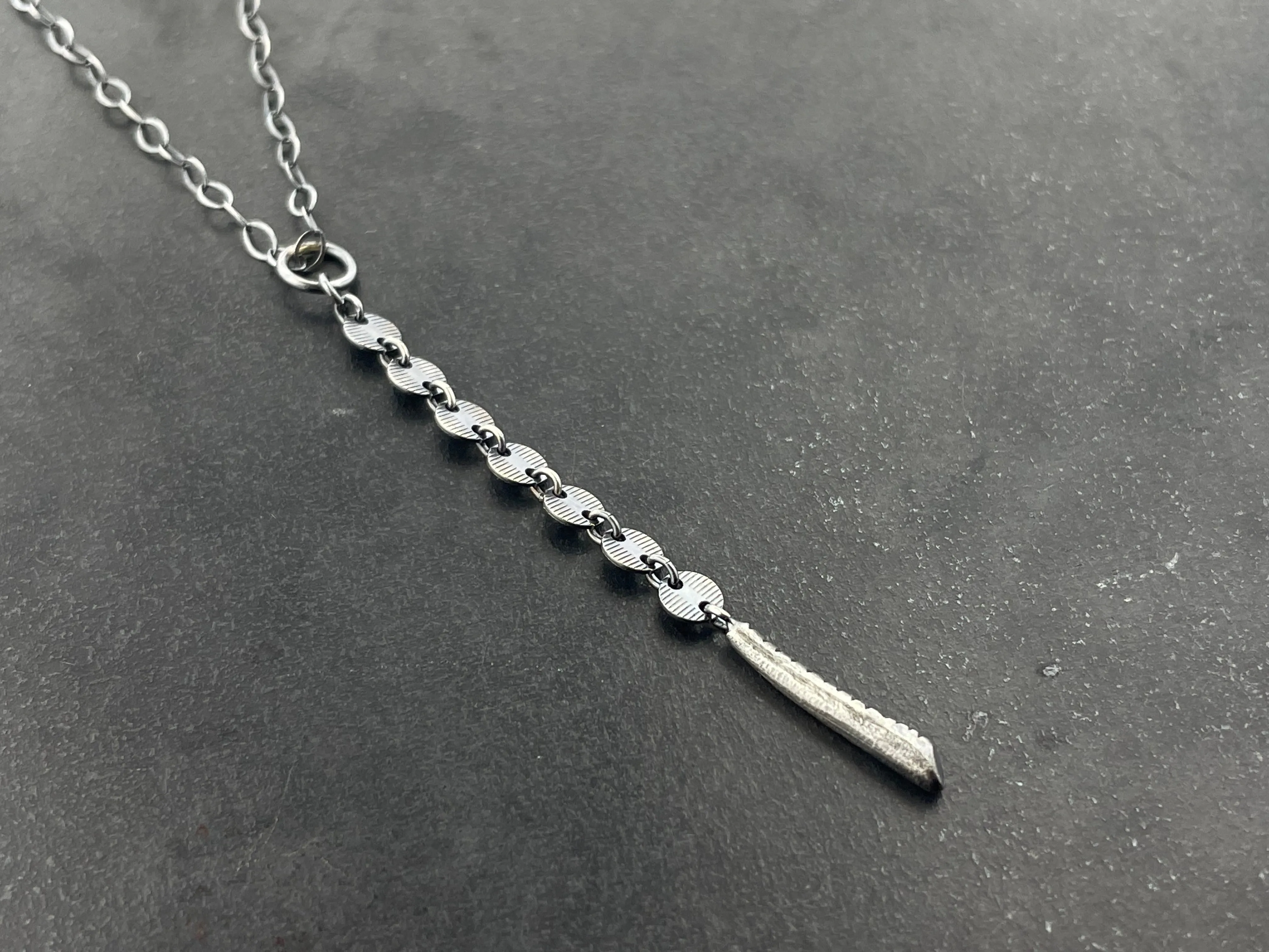 Simple elegant drop necklace