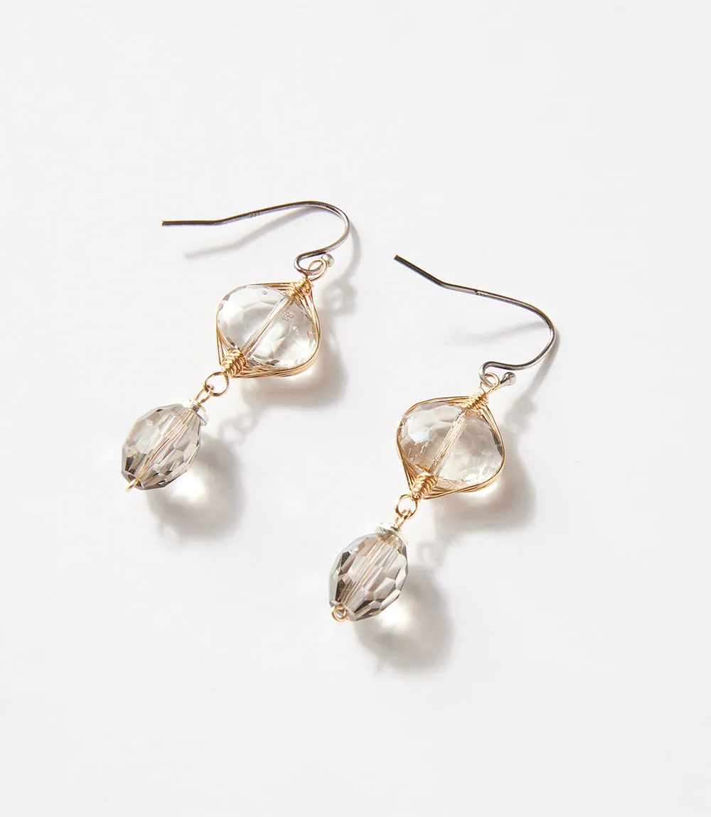 Smokey Quartz Dangle Earrings