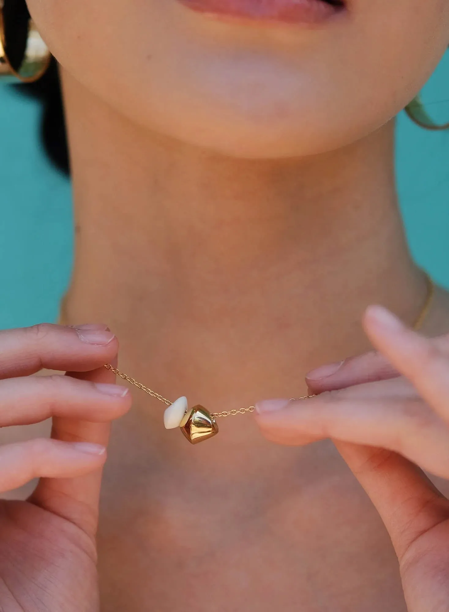 Soko - Kaya Charm Necklace - Gold