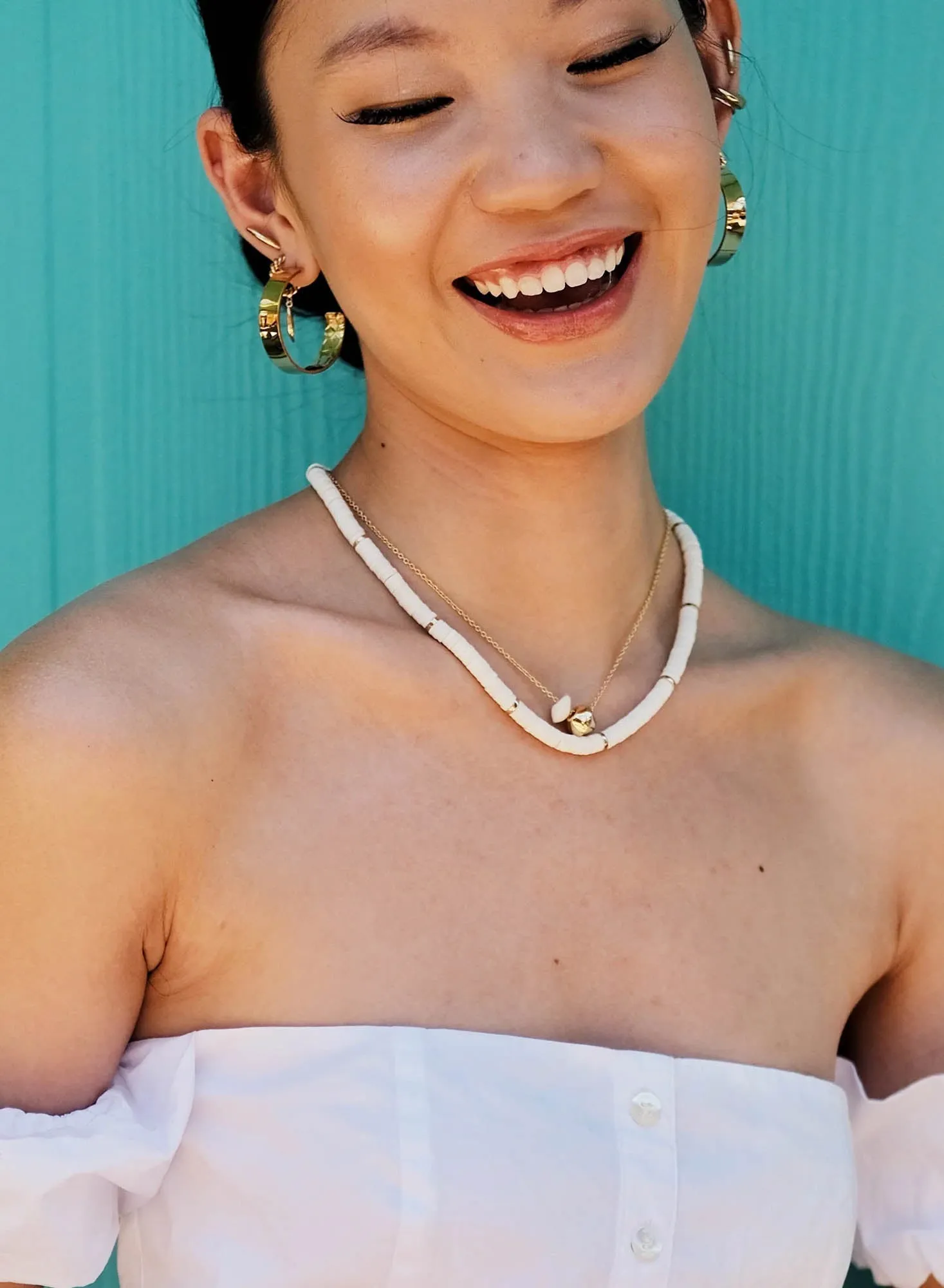 Soko - Kaya Charm Necklace - Gold