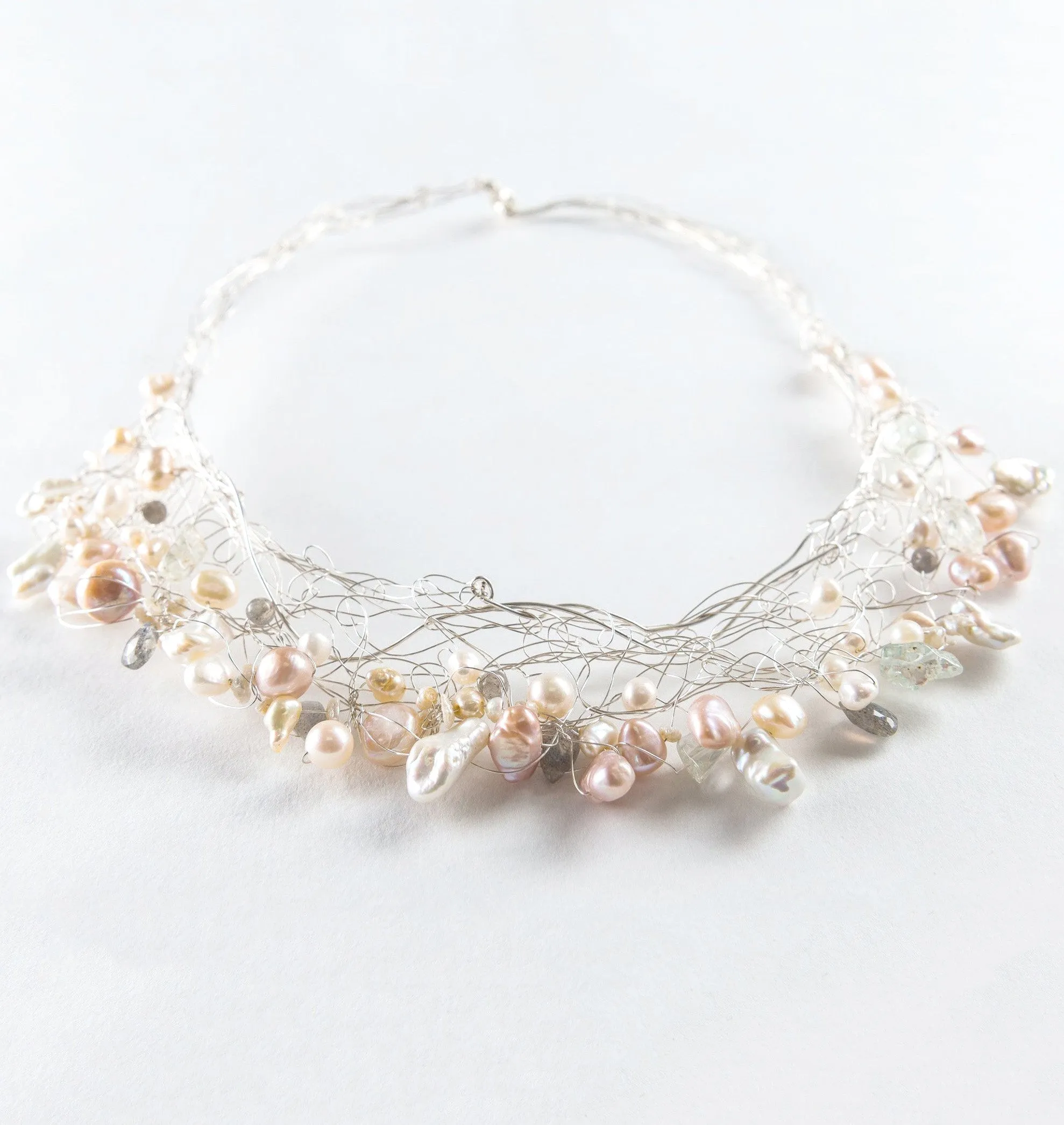 Spun Pearl Bib
