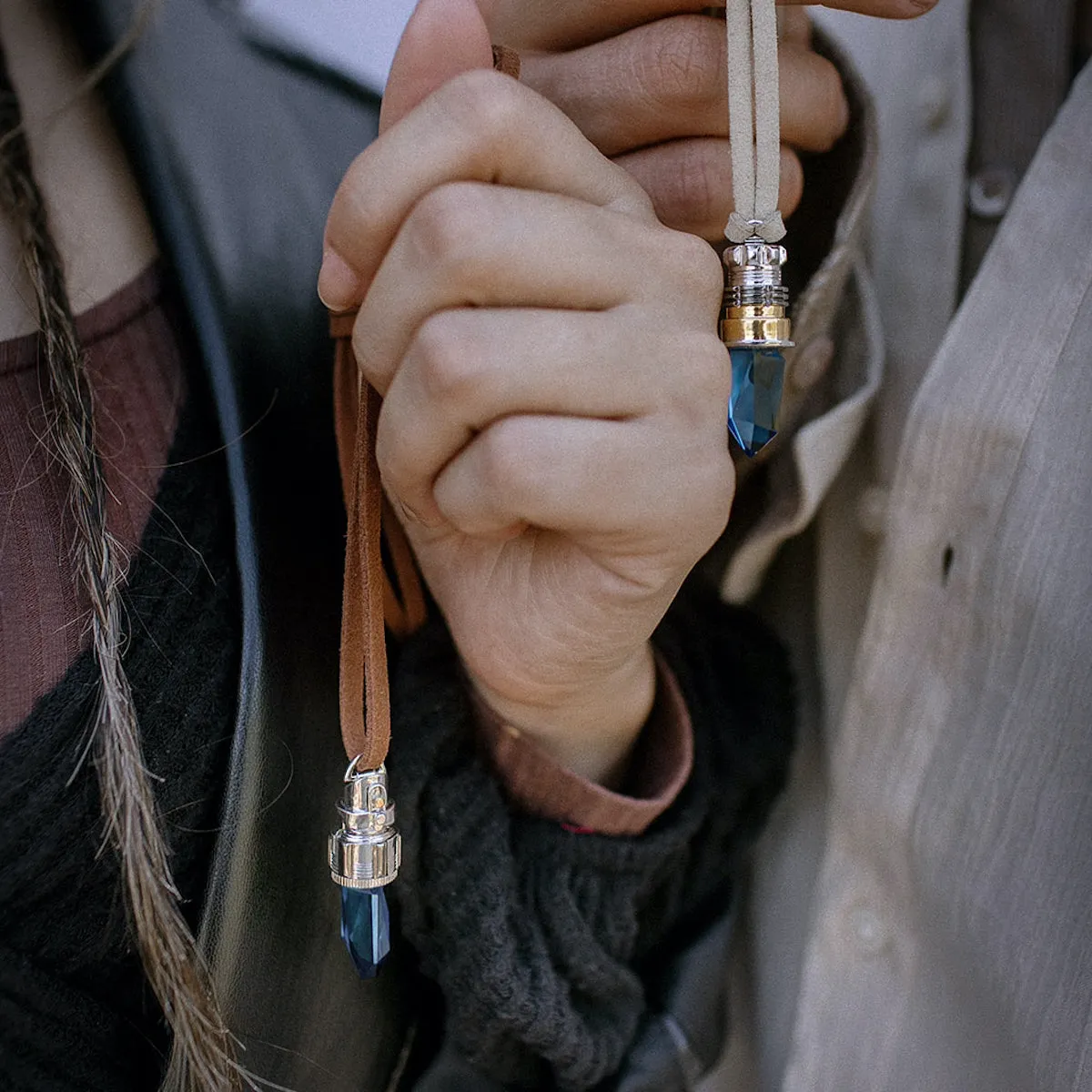Star Wars X RockLove Anakin Skywalker Kyber Crystal Necklace