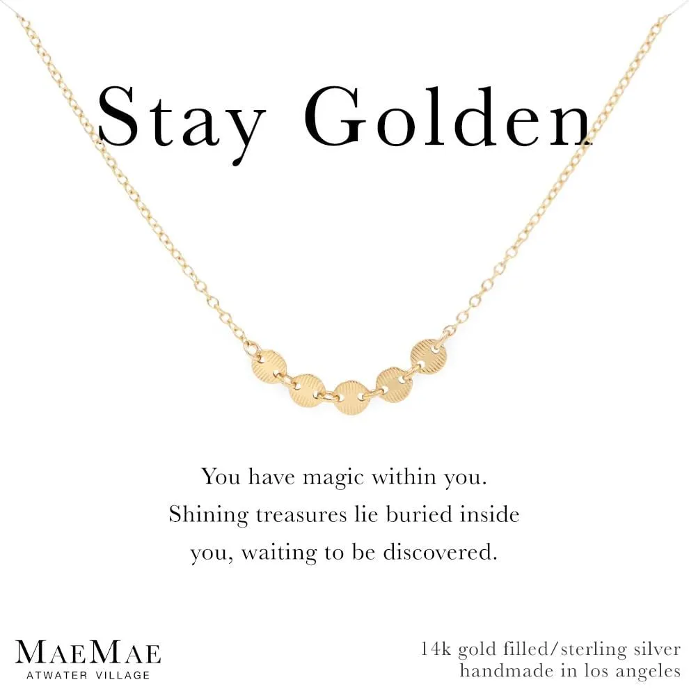 Stay Golden Necklace
