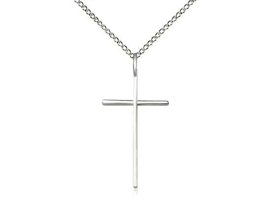 Sterling Silver Cross Necklace
