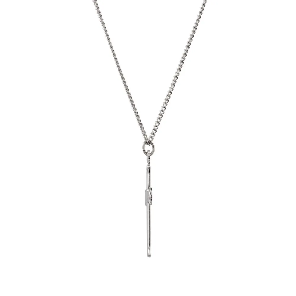Sterling Silver Cross Pendant or Necklace