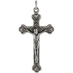 Sterling Silver Crucifix Pendant