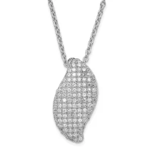 Sterling Silver Cubic Zirconia Necklace