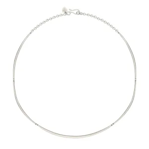 Sterling Silver Full Tibetan Bar Necklace