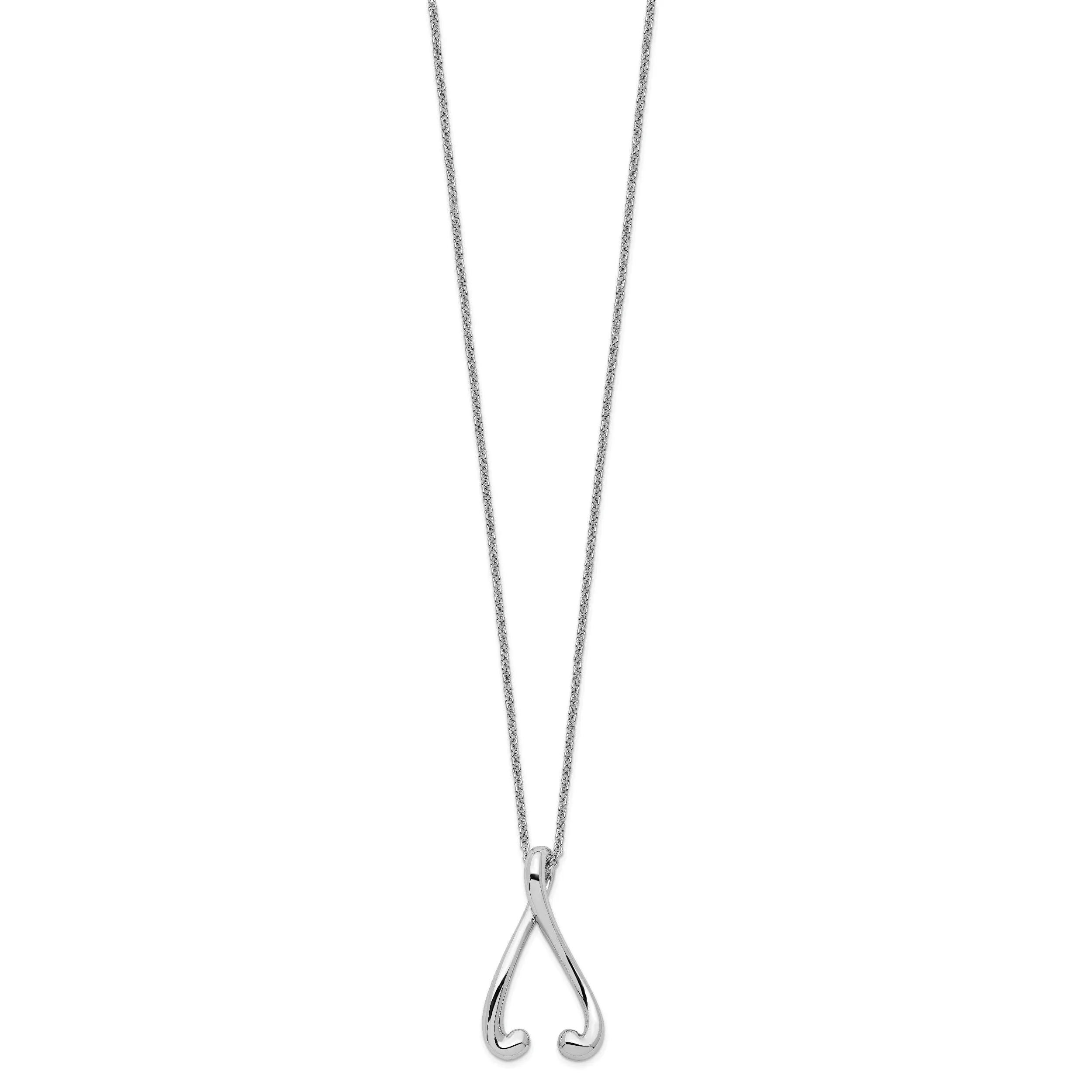 Sterling Silver I Wish You the Best Necklace