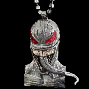 Sterling Silver Venom  Necklace, Men's Necklace