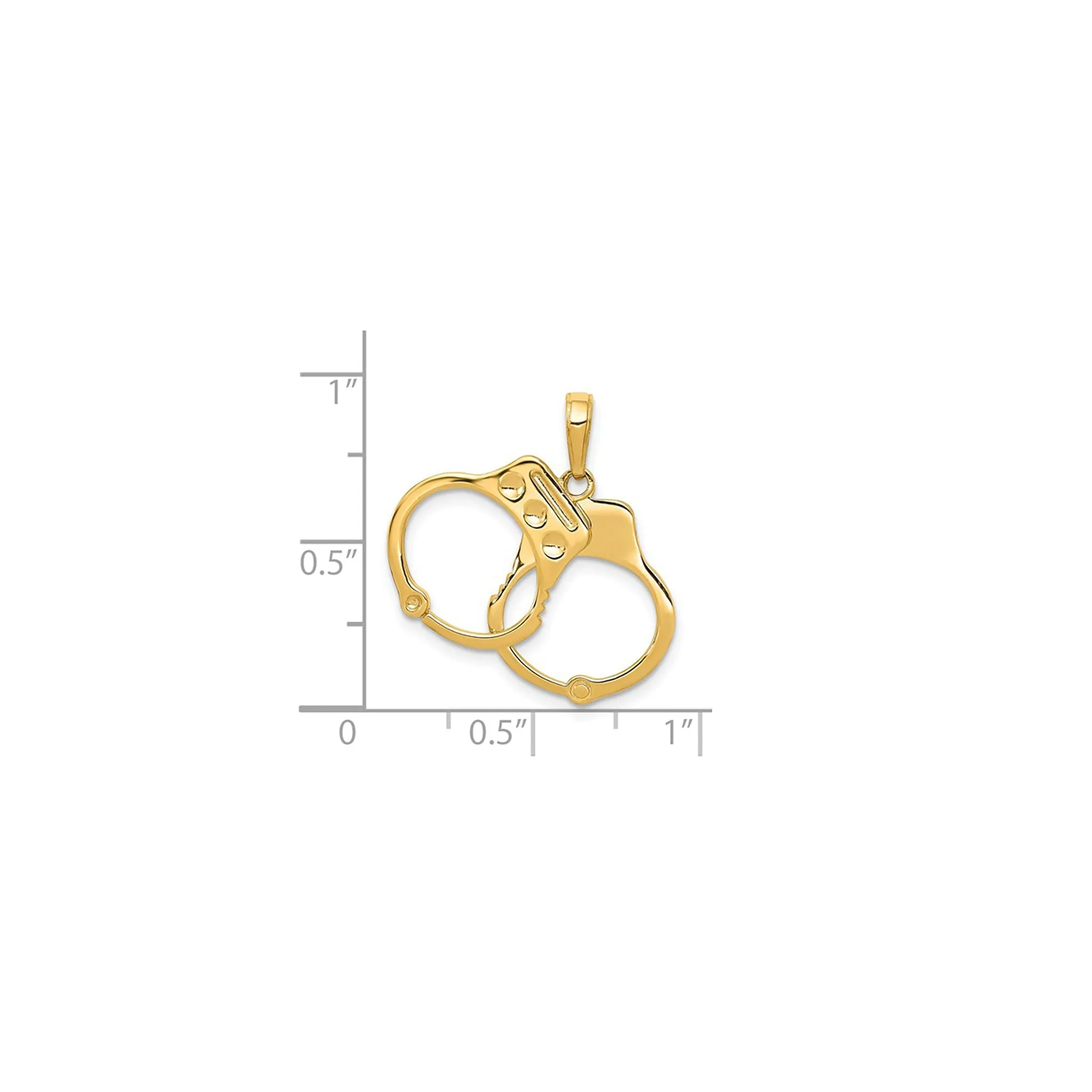 Textured Glossy Handcuffs Chams (14K)