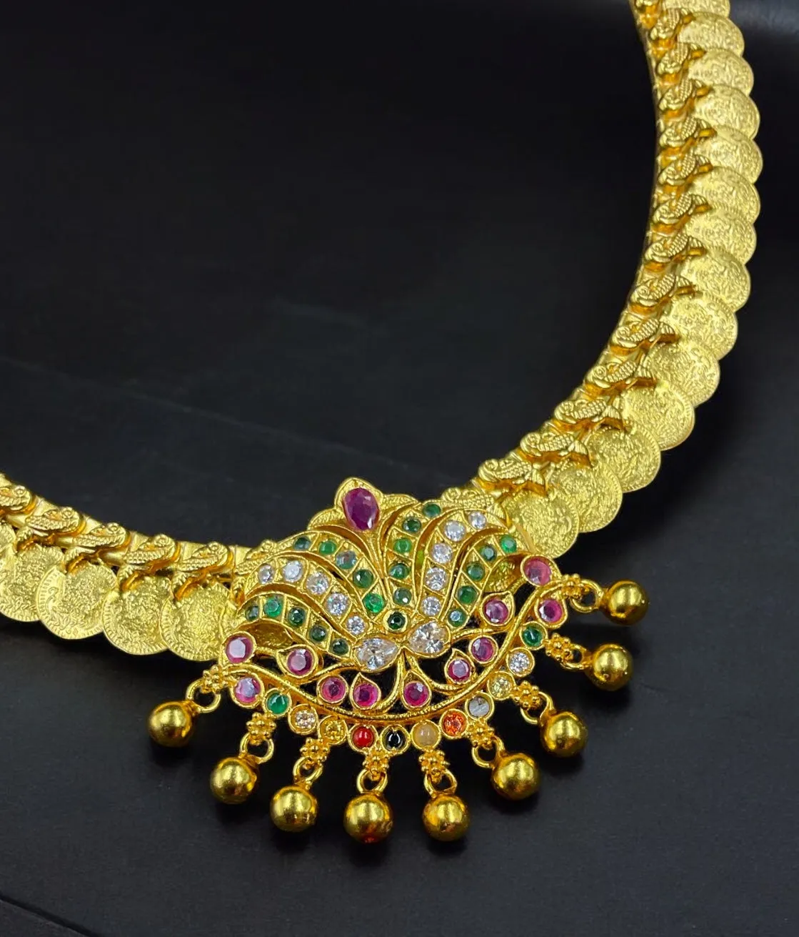 The Manasa Silver Kemp Kasumala Necklace