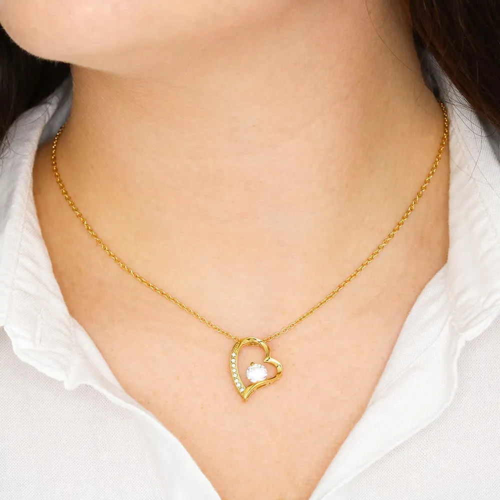 There’s no love for you like mine-Sentimental Heart Necklace for Wife