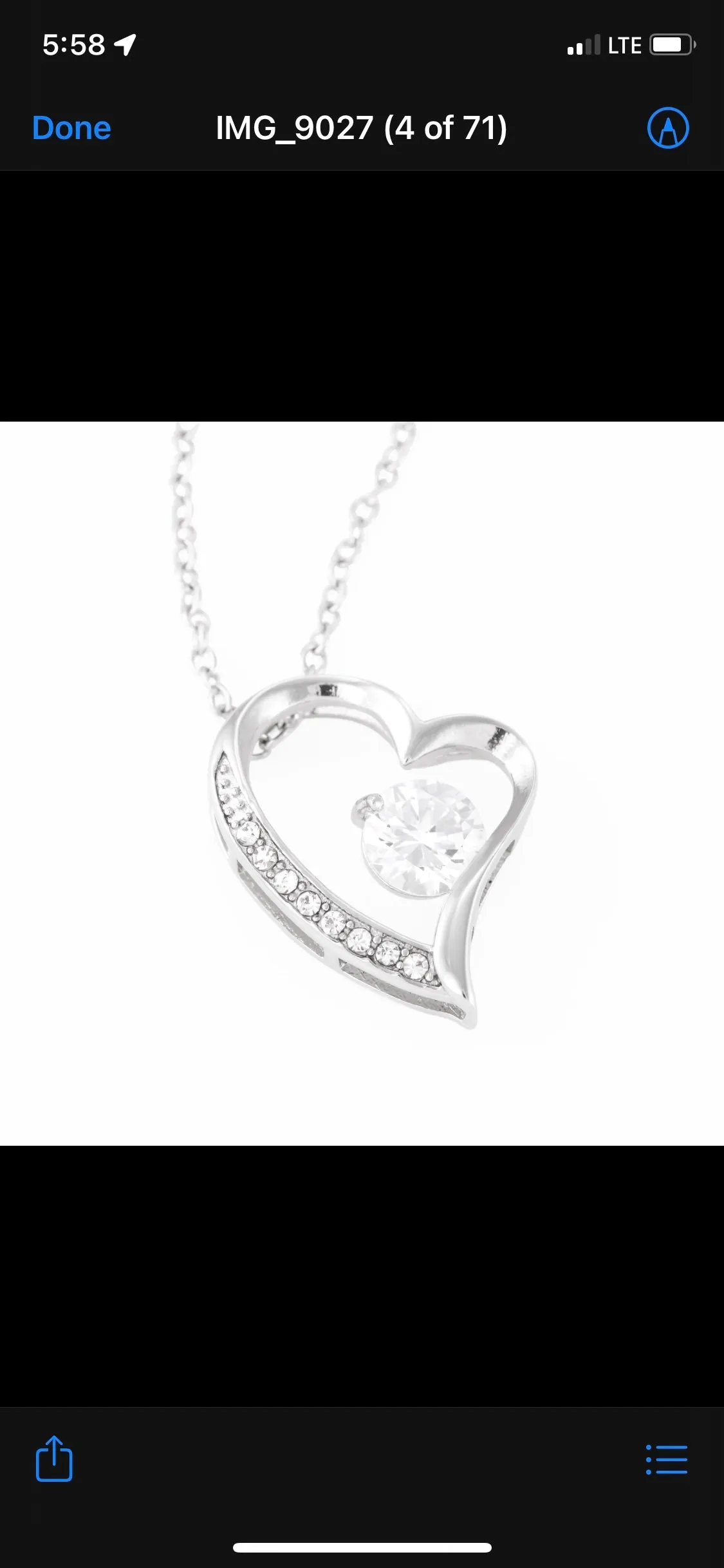 There’s no love for you like mine-Sentimental Heart Necklace for Wife
