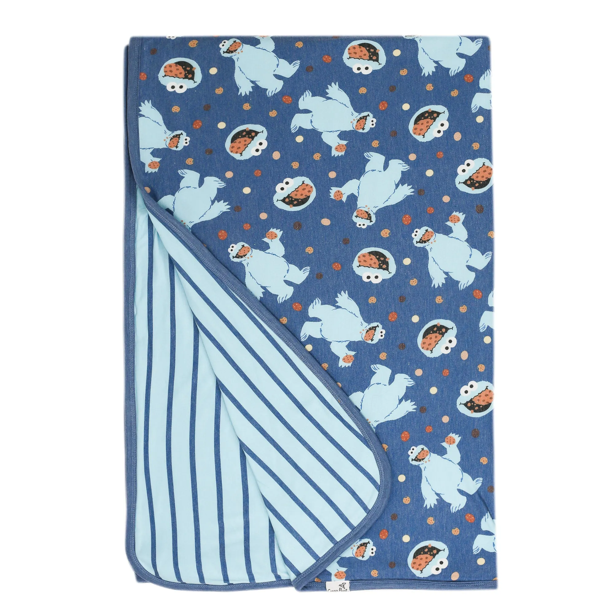 Three-Layer Jumbo Quilt - Cookie Monster