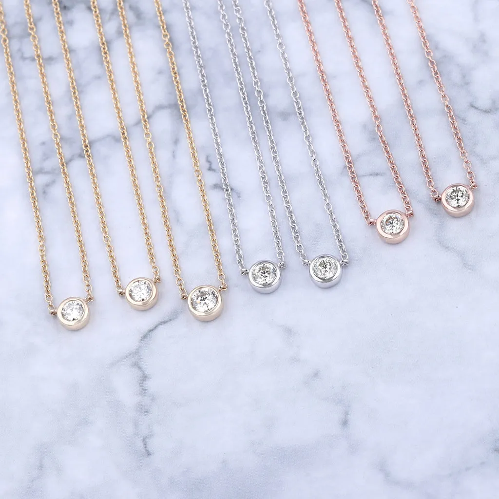 Tiff Diamond necklace