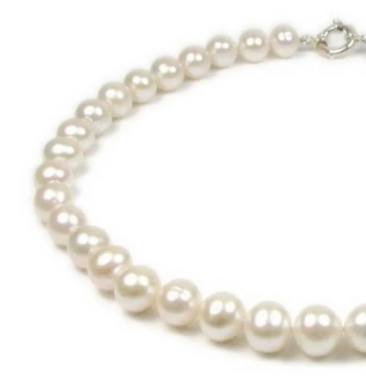 TLOD Pearls and Silver Necklace