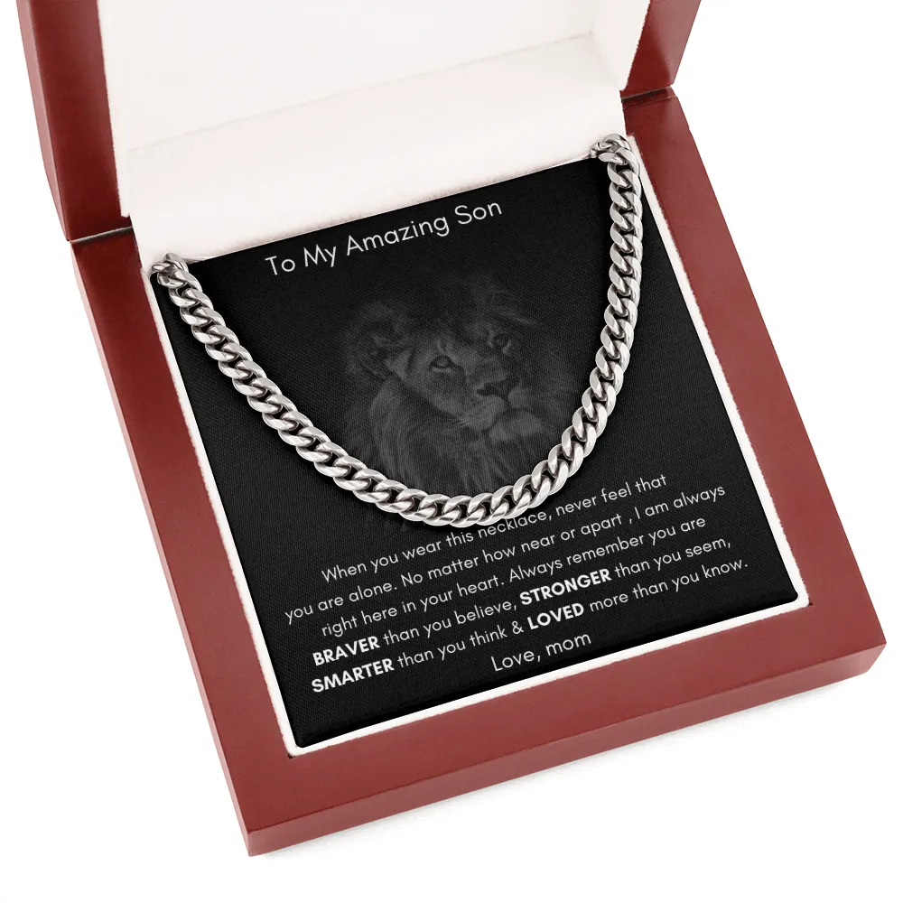 To My Amazing Son - Cuban Link