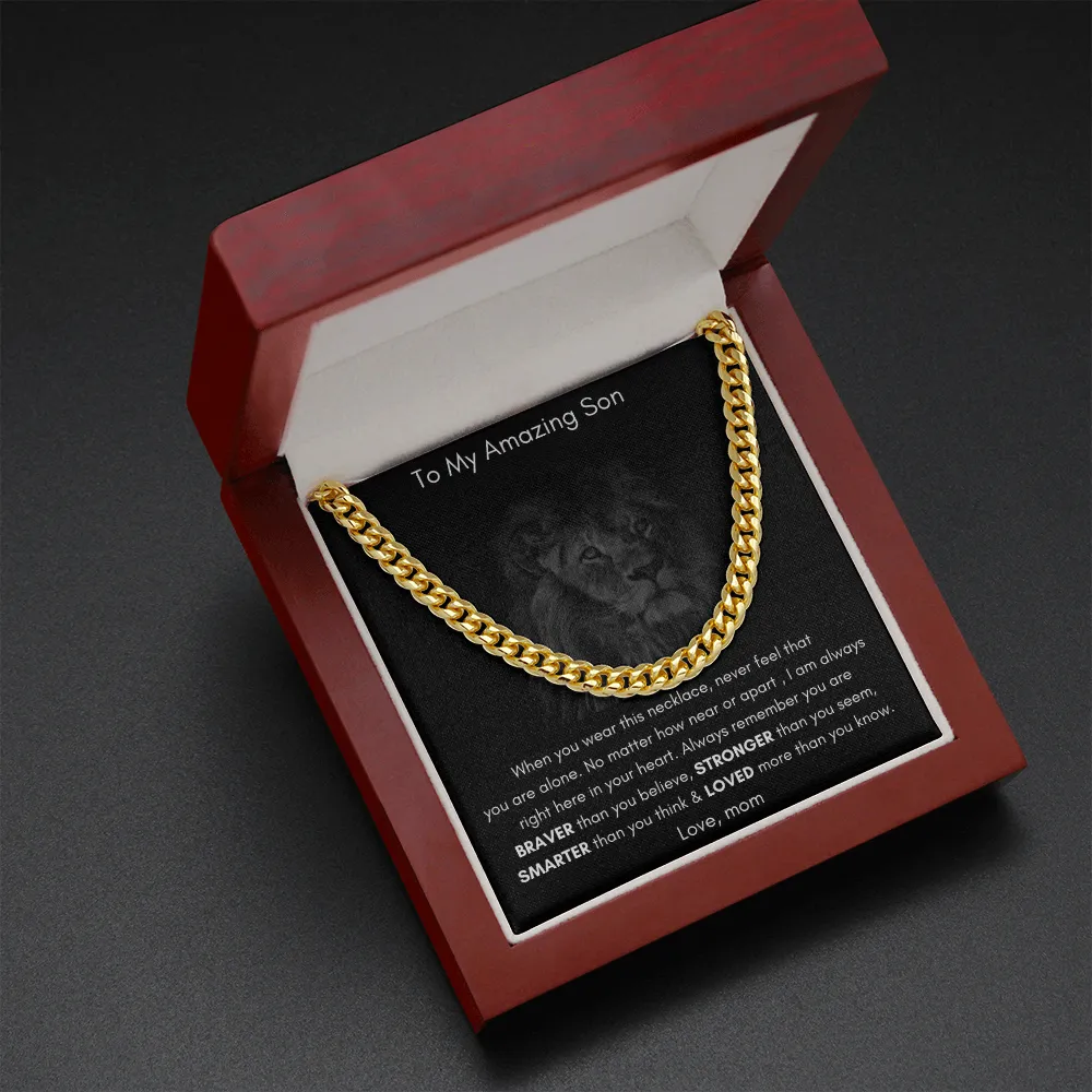 To My Amazing Son - Cuban Link