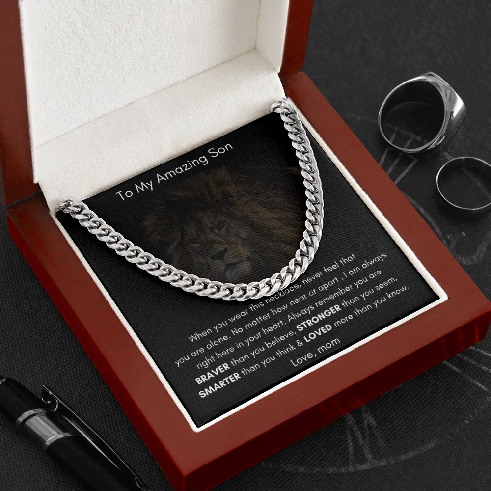 To My Amazing Son - Cuban Link