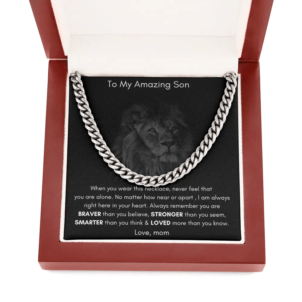 To My Amazing Son - Cuban Link