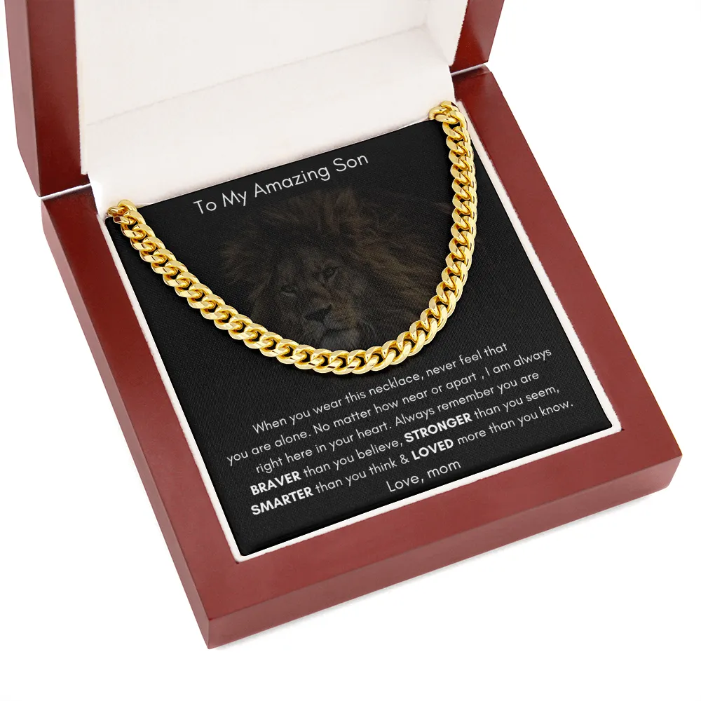 To My Amazing Son - Cuban Link