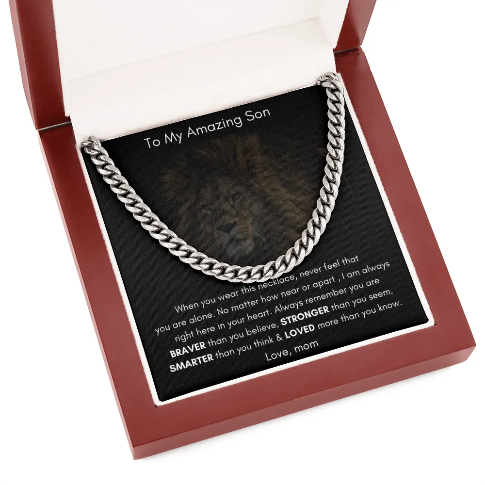 To My Amazing Son - Cuban Link
