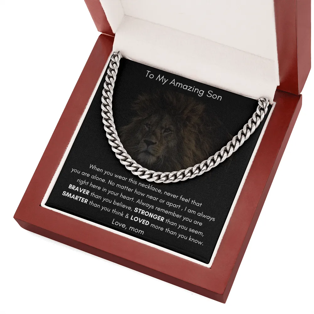 To My Amazing Son - Cuban Link