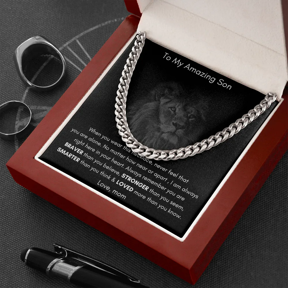 To My Amazing Son - Cuban Link