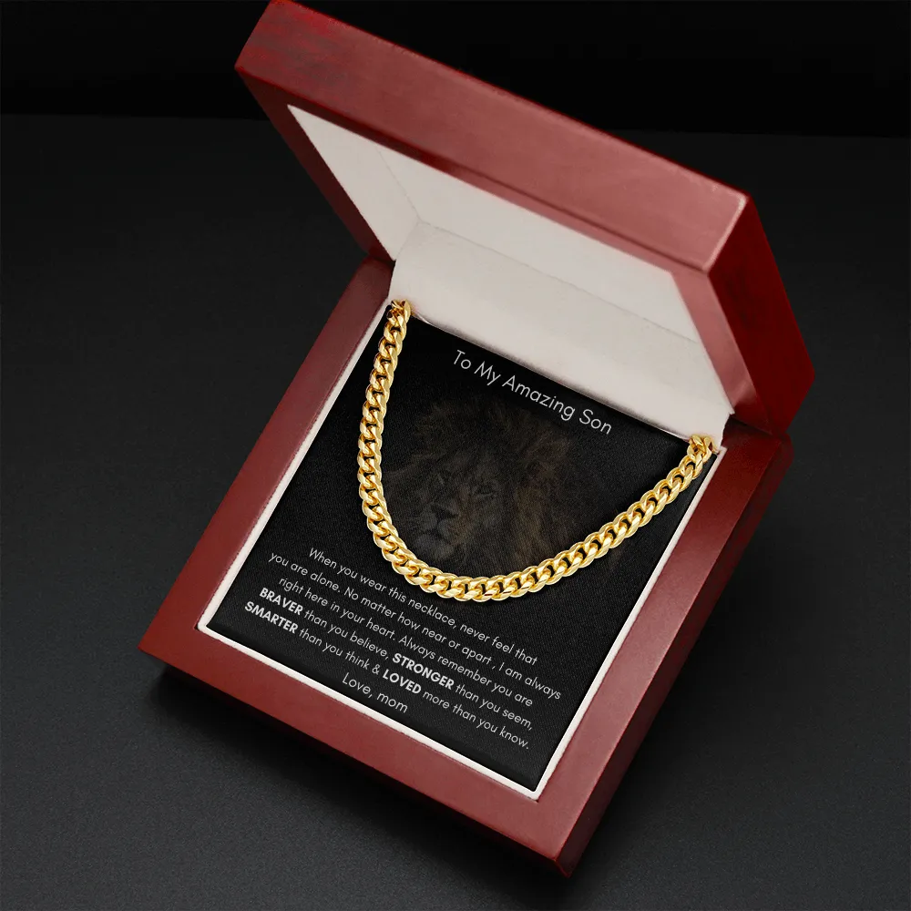 To My Amazing Son - Cuban Link