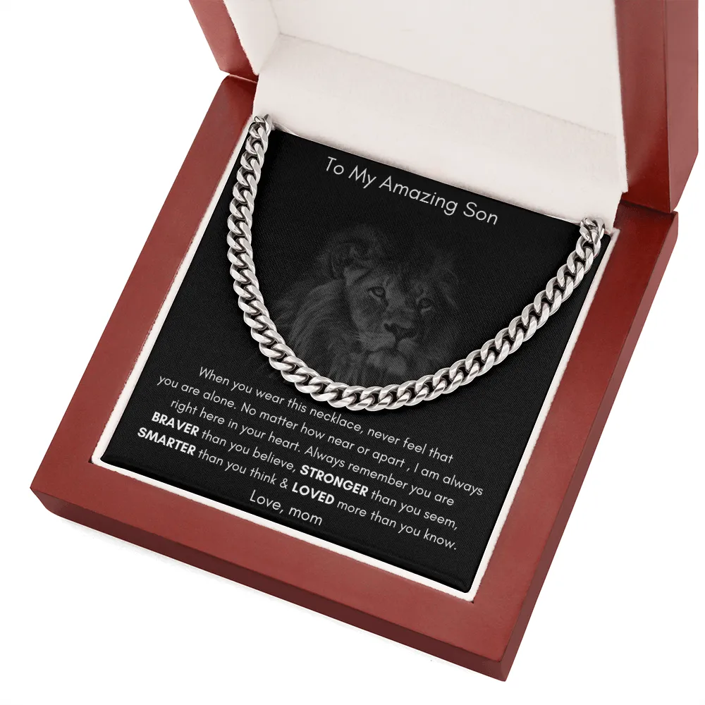 To My Amazing Son - Cuban Link