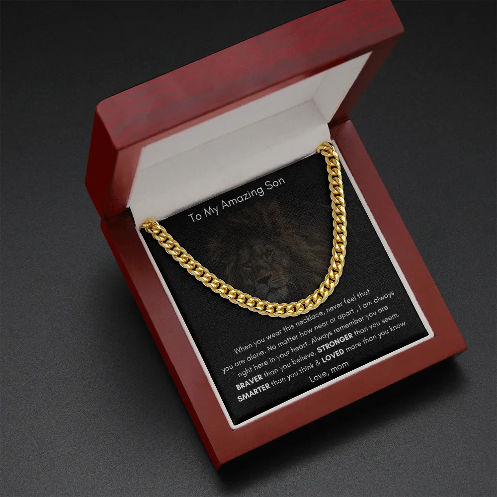To My Amazing Son - Cuban Link