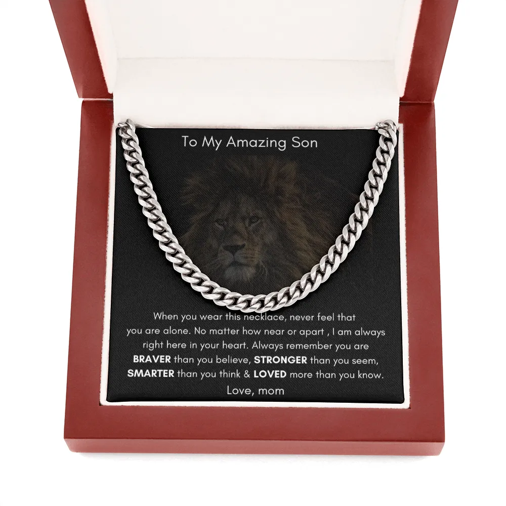 To My Amazing Son - Cuban Link