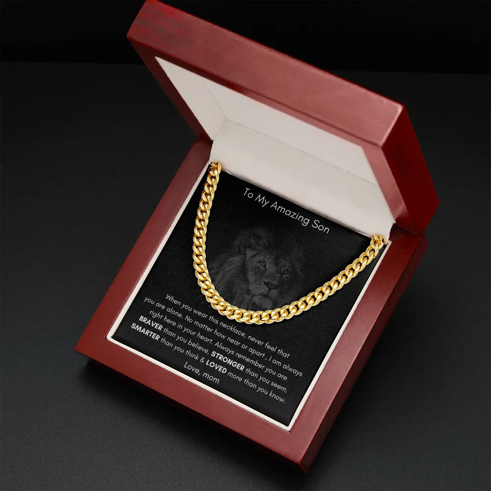 To My Amazing Son - Cuban Link