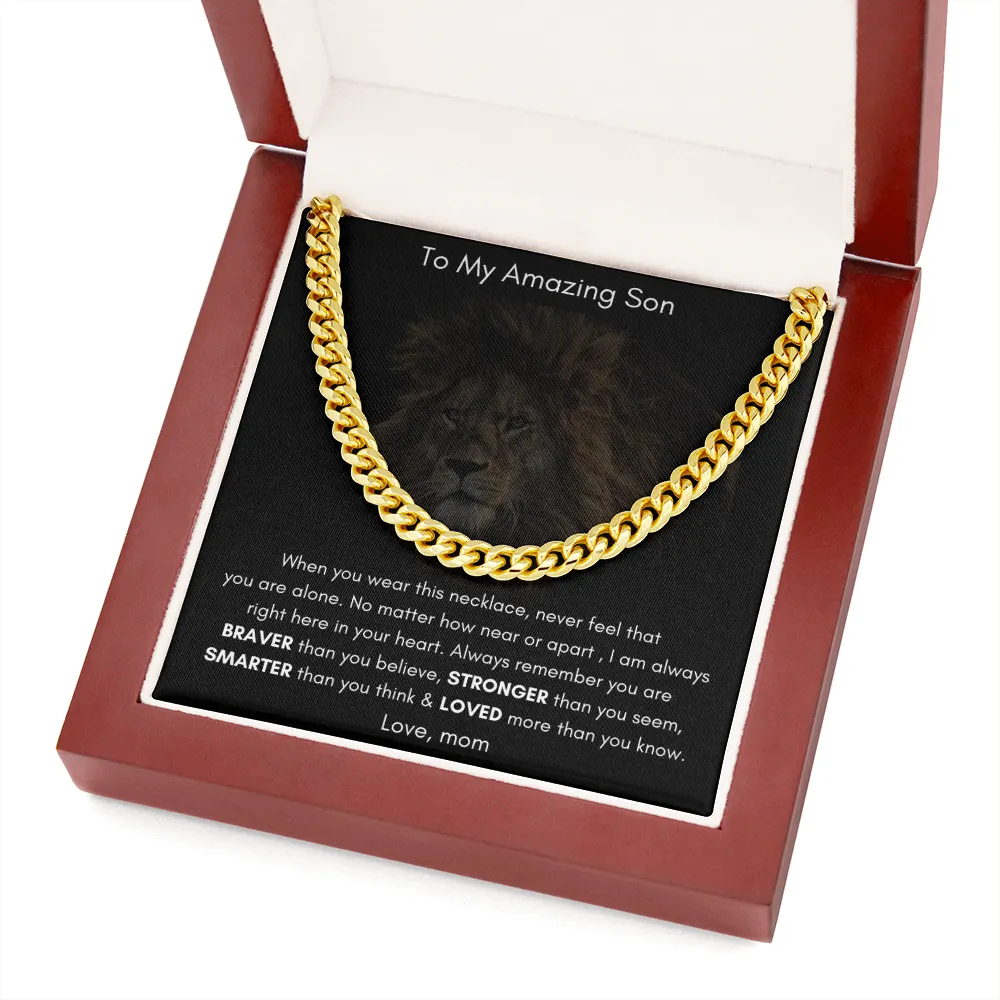To My Amazing Son - Cuban Link
