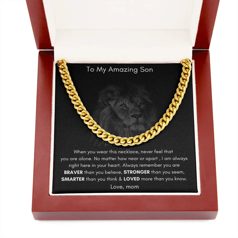 To My Amazing Son - Cuban Link