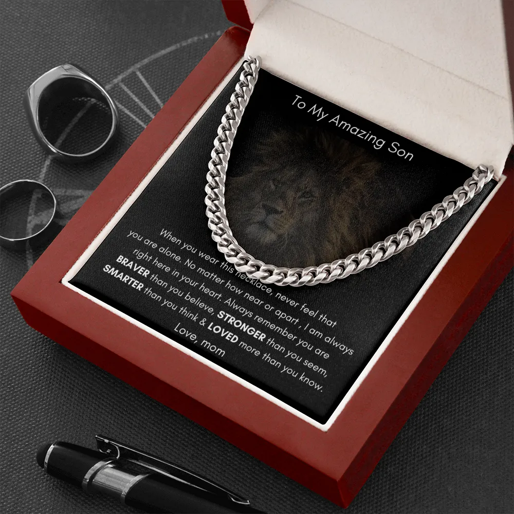 To My Amazing Son - Cuban Link