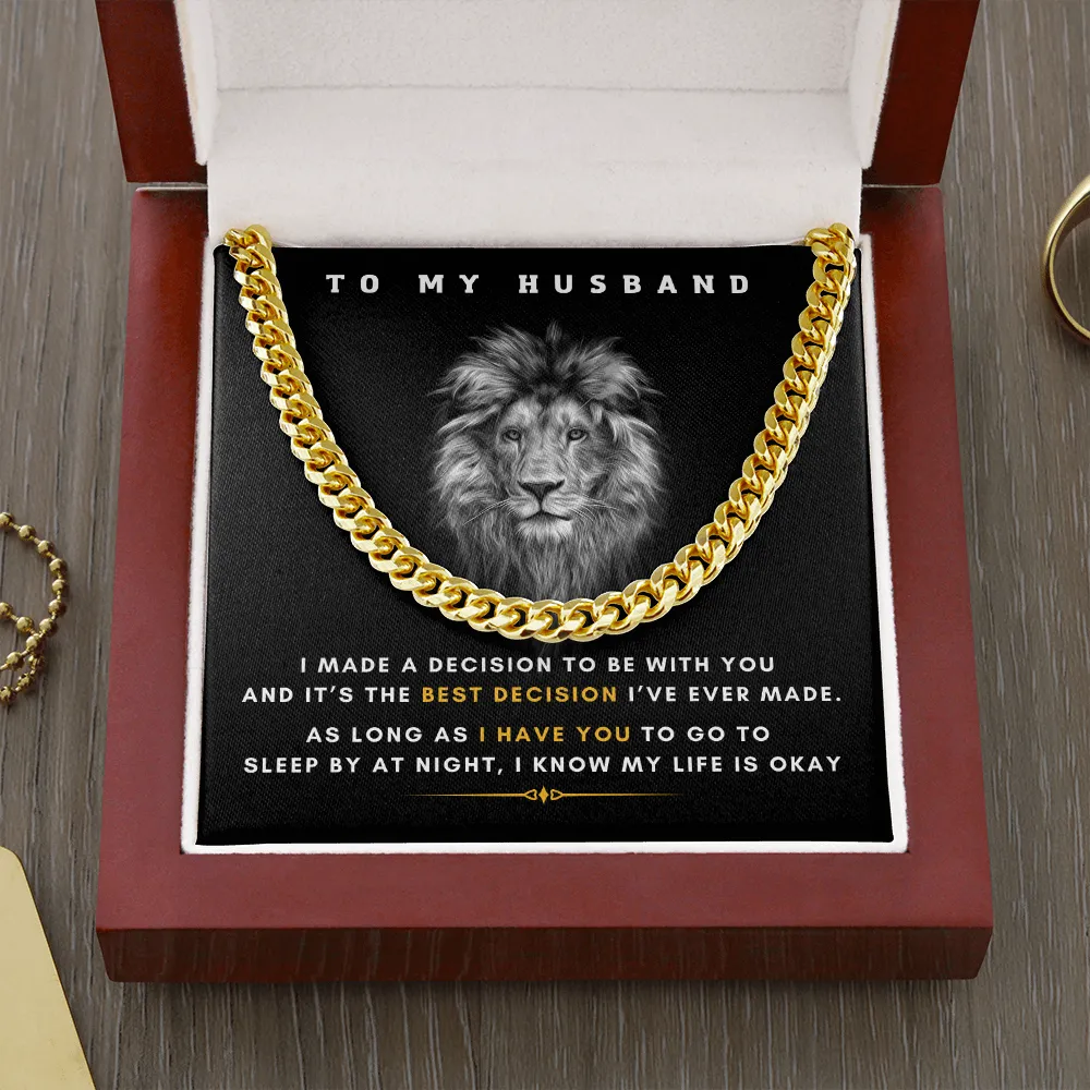 To My Husband - As Long As I Have You, My Life Is Okay (A Few Left Only)