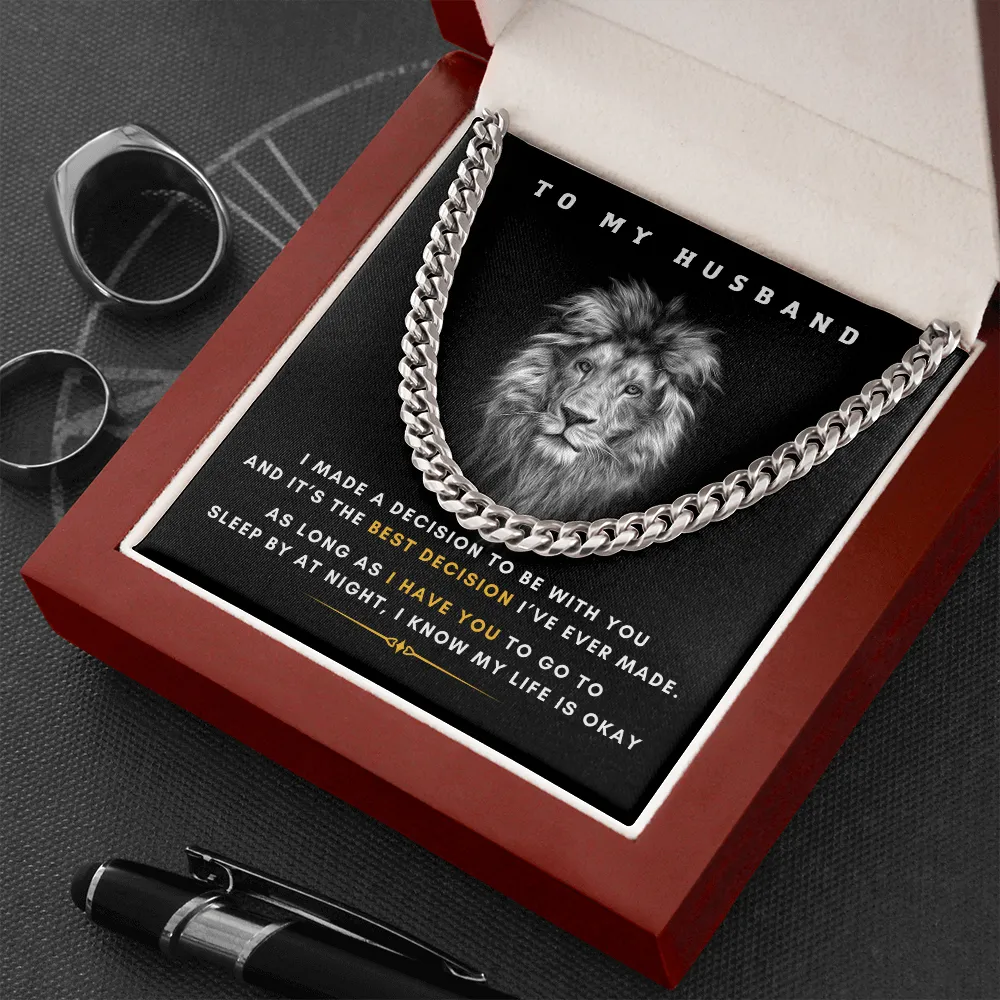 To My Husband - As Long As I Have You, My Life Is Okay (A Few Left Only)