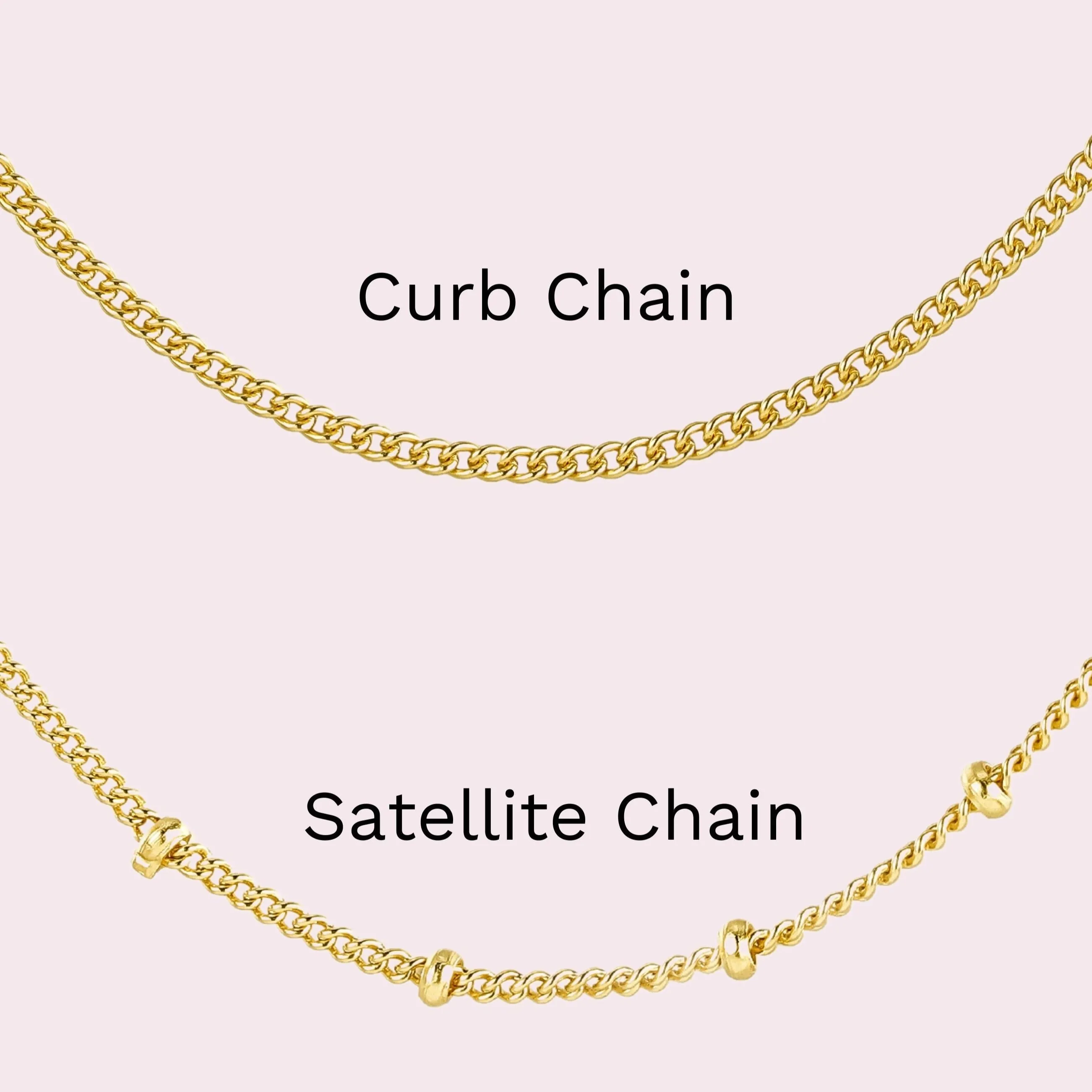 To My Soulmate Delicate Vermeil Initial & Birthstone Necklace ST19