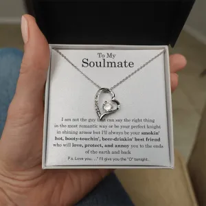 To My Soulmate, Gift For Soulmate , Gift For Wife, Wife Birthday Gift, Anniversary Gift , Top Gift For Wife ,Funny quote