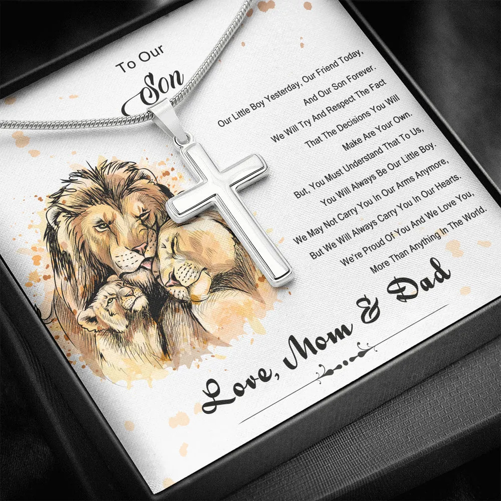 To Our Son- You Will Always Be Our Little Boy