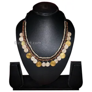 Tribal Handcrafted Dhokra Necklace Design-6