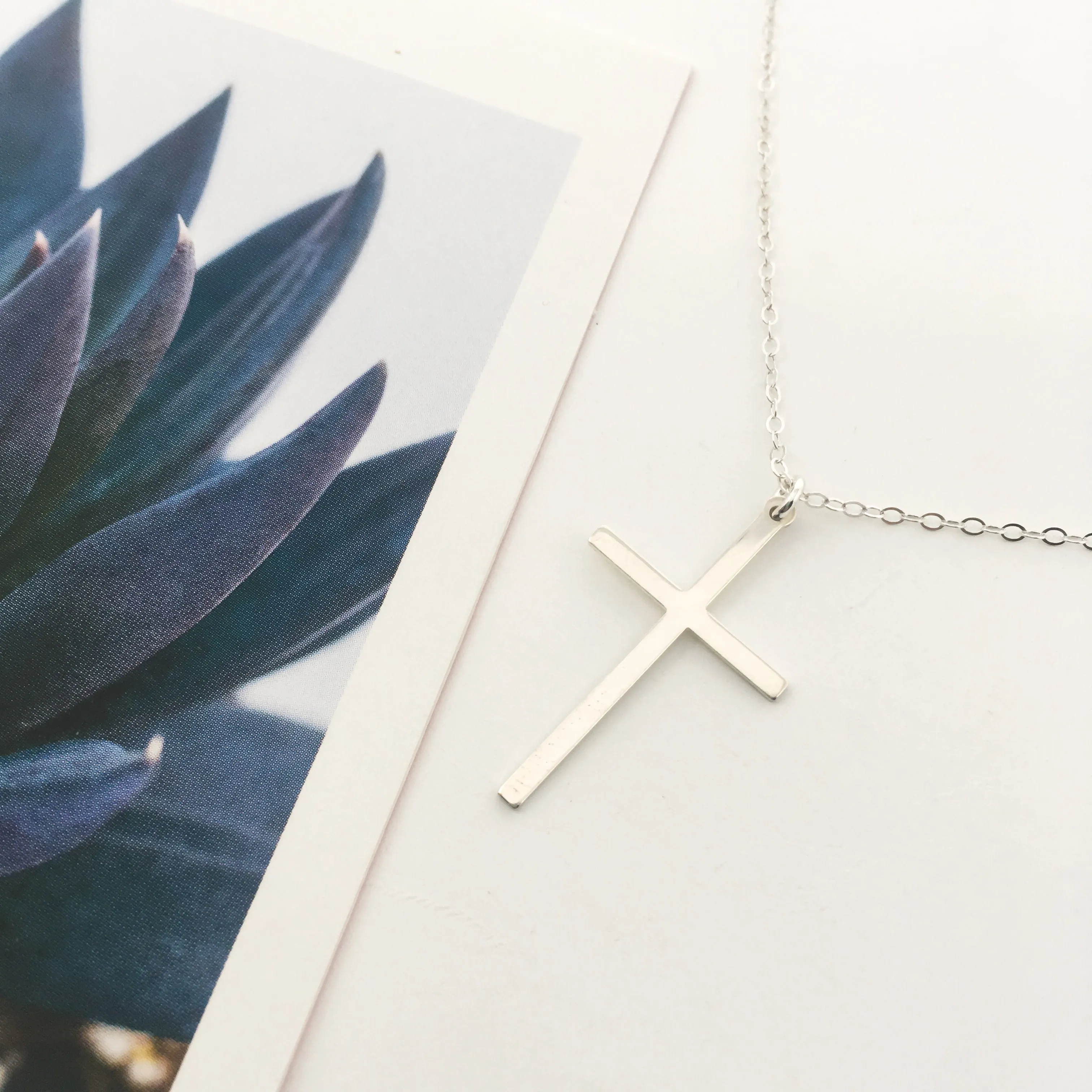 Trinity Cross Necklace