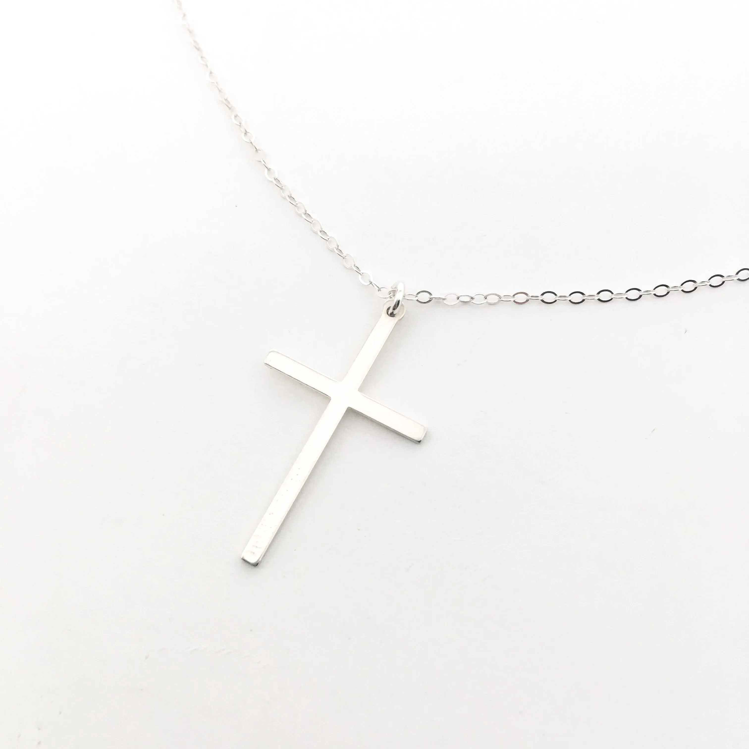 Trinity Cross Necklace