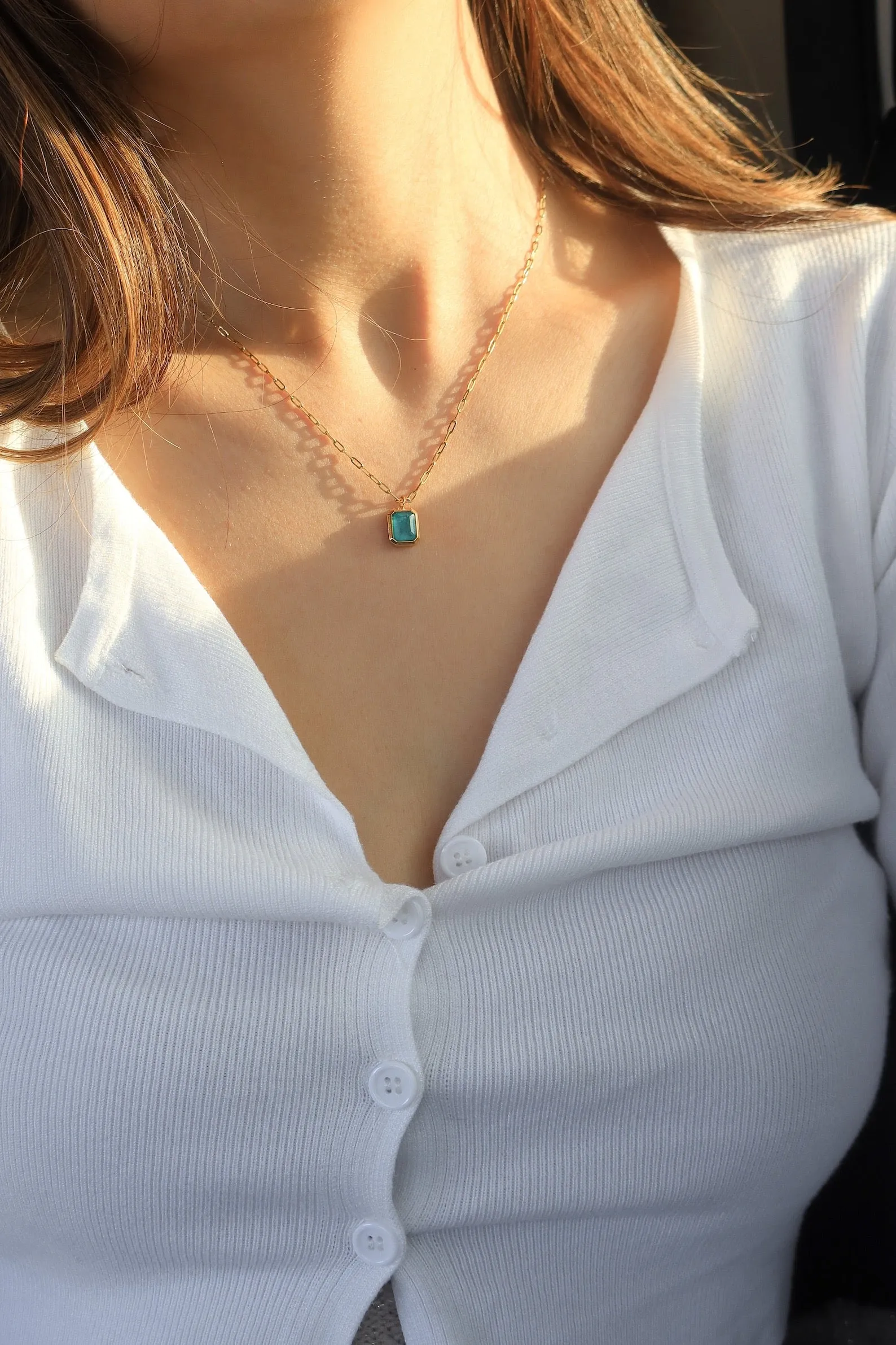 Turquoise Pendant Necklace