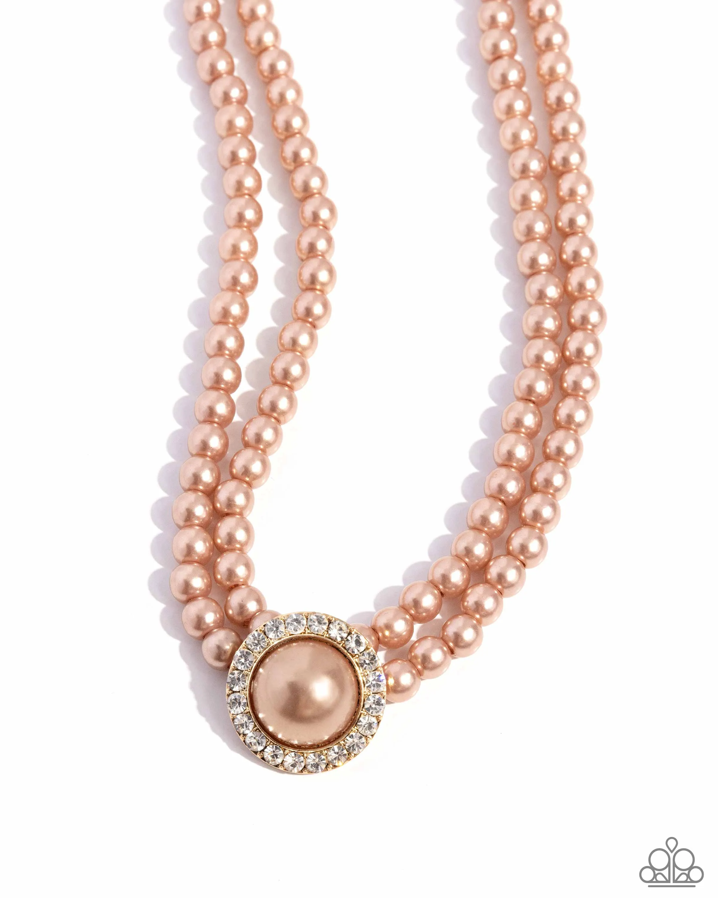 Valuable Verdict - Brown Necklace