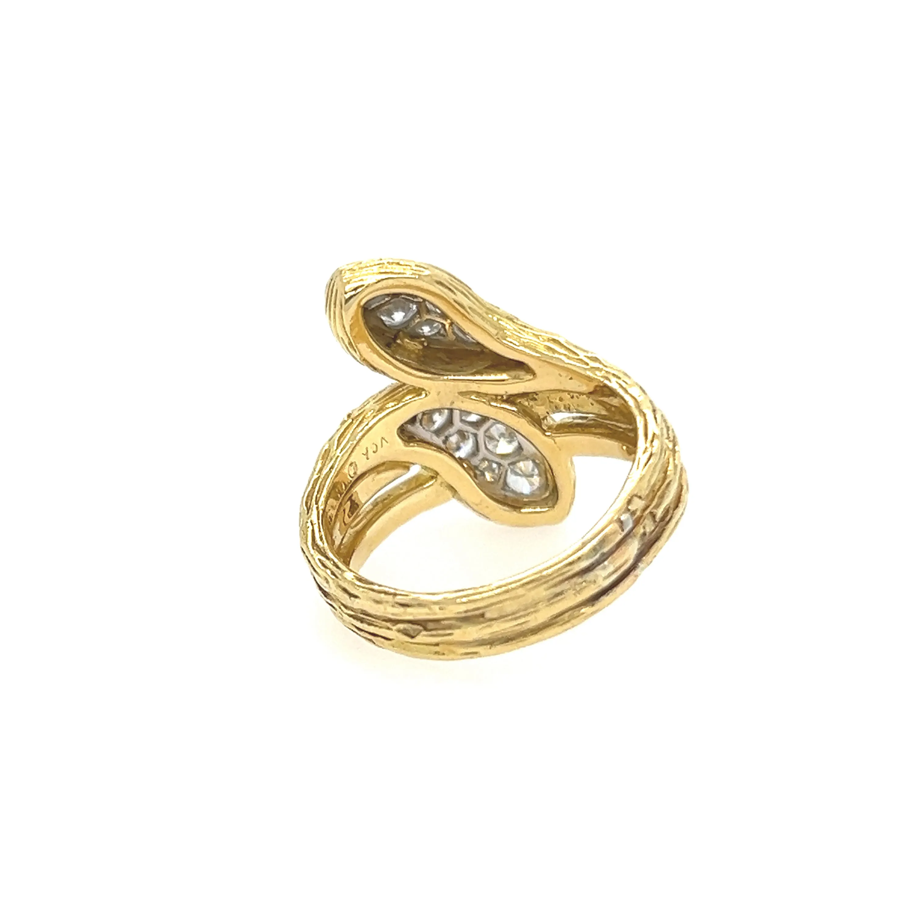Van Cleef & Arpels Gold Ring with Diamonds